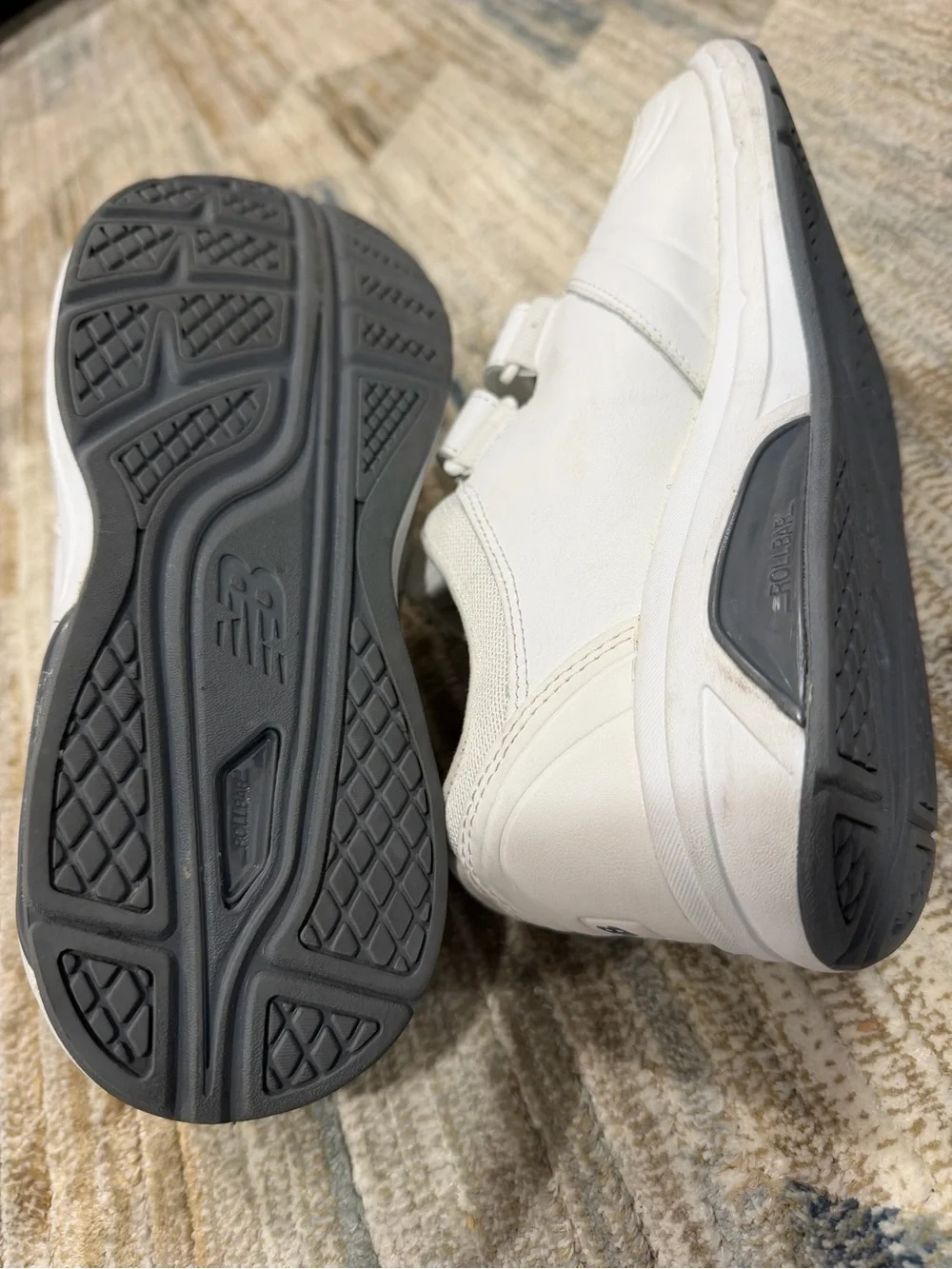 New Balance Kids White Velcro 313 Sneakers